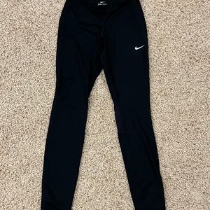Nike Pants Women Black Running Leggings Dri-Fit XS